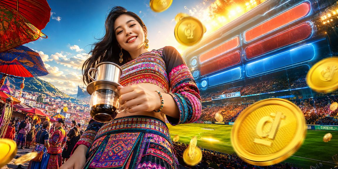 Người dùng Sapa thưởng thức cà phê và đặt cược trên điện thoại di động